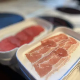 Meat sets - good variety