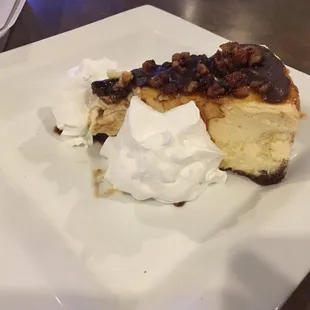 Turtle cheesecake