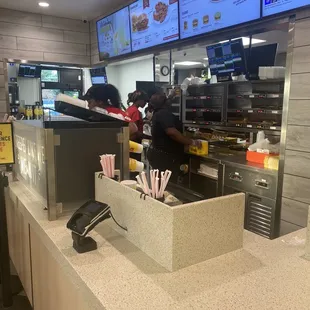 Inside - Ordering Counter