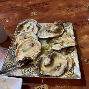 Chargrilled oysters