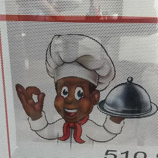 a sign for bojax kitchen