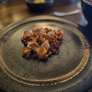 This beef tartare is EVERYTHING!