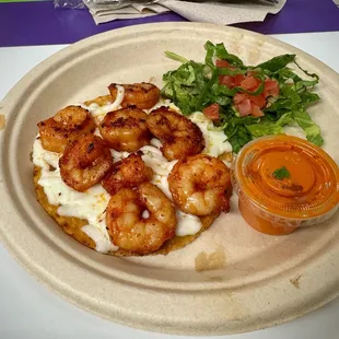 Quesa Shrimp Taco