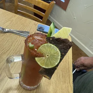 Epic Michelada!!  Best in town!!