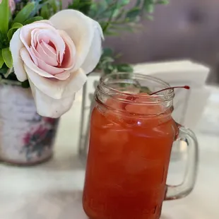 Cherry lemonade - fresh