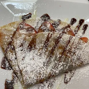 Basic Nutella crepe