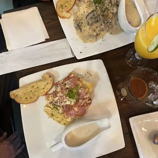 Pork Tenderloin Crepe