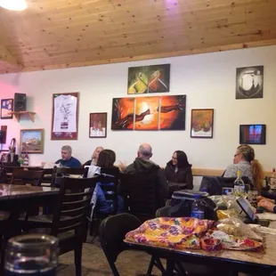 Crowd enjoying the music by Chris Bare