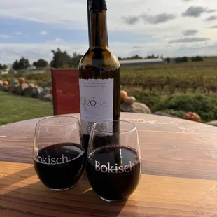 Bookish petit Verdot wine