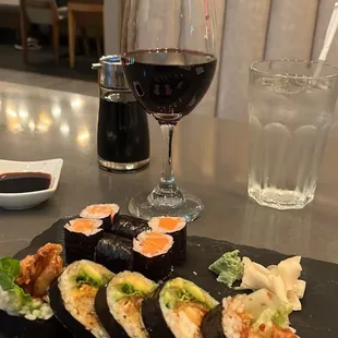 Spicy Salmon Rolls