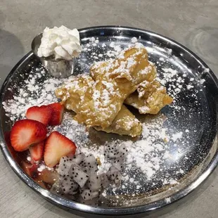 Fried Banana Beignets