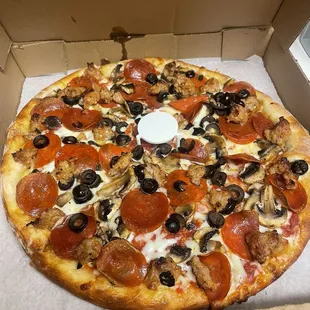 The Hickey pizza