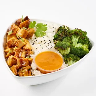 Teriyaki Chicken &amp; Rice Bol