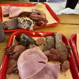 Ham, carnivore plattef