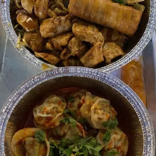 8 Spicy Pork Wonton Dumpling