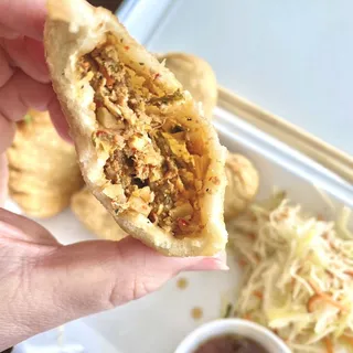 5 Deep Fried Kimchi & Beef Dumpling