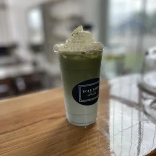 Iced Matcha Latté