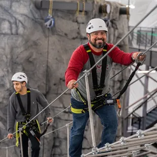 The Mountaineering adventure at Bolder Adventure Park - Via Ferrata