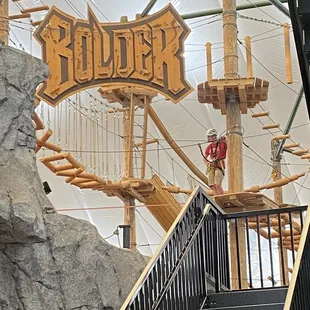 Ropes course (black band required)