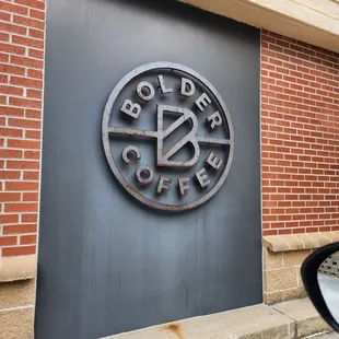 a sign on the side of a building