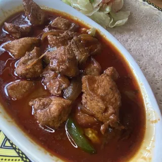 Bole Chicken Awaze Tibs