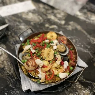 Seafood Paella