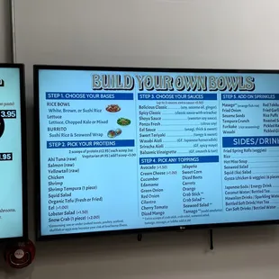 Build your own bowls