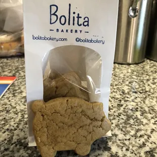 Three mini-cochitos treat bag.