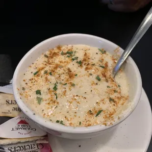 Cream of crab soup-soup of the day