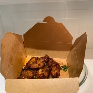 Reheating wings that should have been hot. Do better.