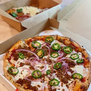 Texas Wagyu Beef Pizze