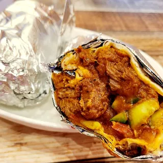 Lamb Curry Frankie