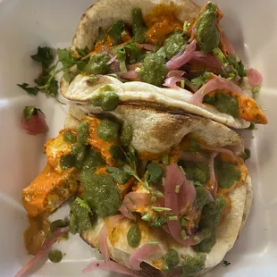 Chicken Taka Masala Tacos