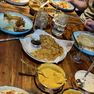 Multiple main dishes