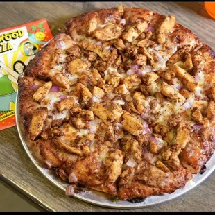 Tandoori pizza