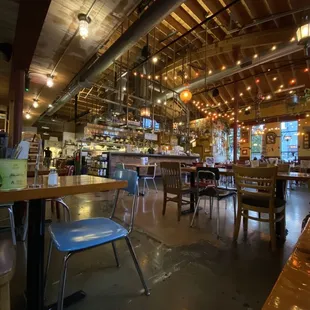 Great space to enjoy tasty Indian food