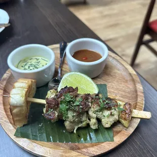 Chicken Thigh Pinchos