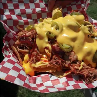 Girlfriends Pulled Pork Nachos