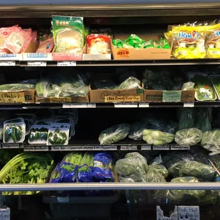 a variety of vegetables