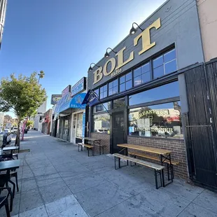 Outdoor seating