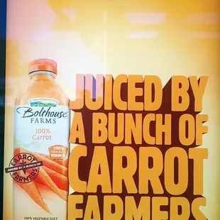 juiced by bunch of carrot farmers