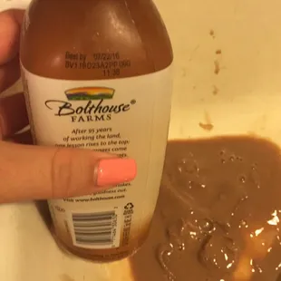 4 protein drinks with expiration of 7/22/16 all had chunks. DISGUSTING.