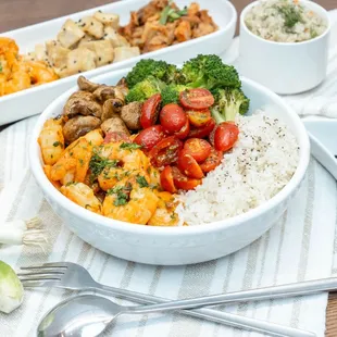 Spicy Thai Shrimp Bol