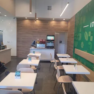 interior, sushi and sashimi