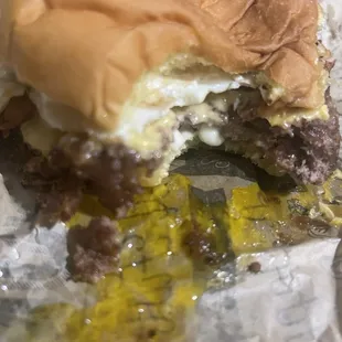 Runny egg Yummy