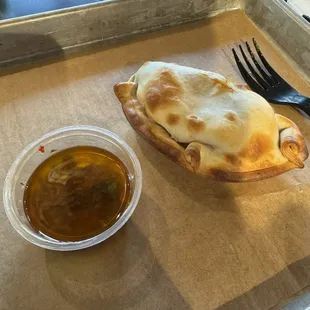 Chicken empanada w/ Chimichurri