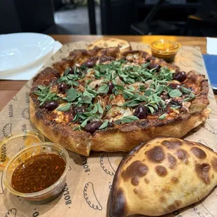 Empanadas and Pizza