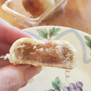 The taro cakes have an interesting starchy texture. You never know what you may find in this store.