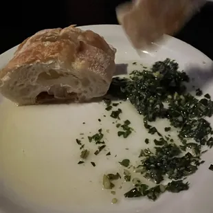 Complimentary bread