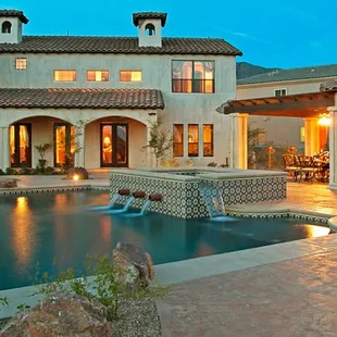 pool and patio